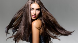 Gepflegte lange Haare